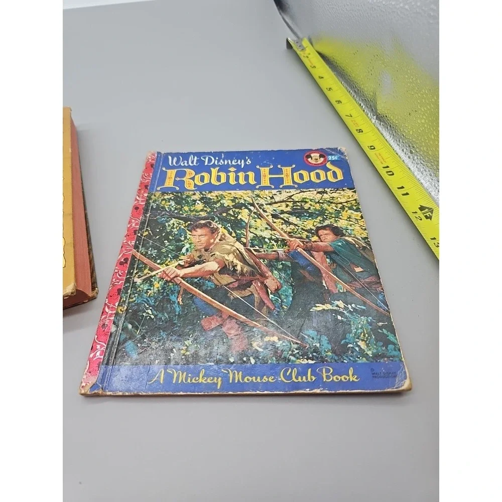 Robin Hood by  Howard Pyle, Whitman Publishind # 2137– 1940 & Disney Book